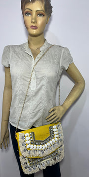 Clutch Cum Sling Ethnic Bohemian Bag