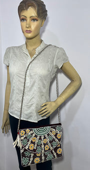 Bohemian Hippie Beaded shoulder bag