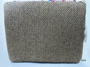 Multicolor Hand Embroidered Boho Clutch Purse Bag
