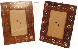 WOODEN CARVED PHOTO FRAME