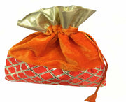 VELVET POTLI  BAG