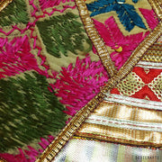 MULTICOLOR PHULKARI POTLI PURSE
