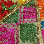 MULTICOLOR PHULKARI POTLI PURSE