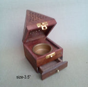 Wooden Loban Burner Pyramid Shape
