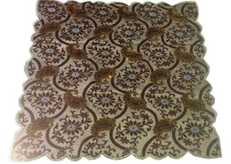 HANDLOOM FABRIC EMBROIDERY TABLE COVER