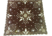 HANDLOOM FABRIC EMBROIDERY TABLE COVER