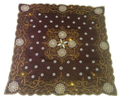HANDLOOM FABRIC EMBROIDERY TABLE COVER