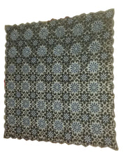 HANDLOOM FABRIC EMBROIDERY TABLE COVER