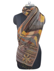WOOL LYCRA SCARVES(95% wool 5% lycra)