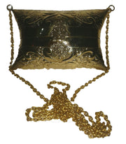 VINTAGE PURSE BRASS SHOULDER CHAIN BAG