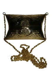 VINTAGE PURSE BRASS SHOULDER CHAIN BAG