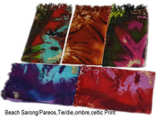 PRINTED TIE DYE PAREOS