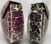 Handicraft Glass Clutch Bag