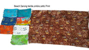 PRINTED TIE DYE PAREOS