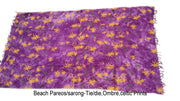 PRINTED TIE DYE PAREOS