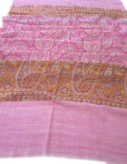 SEMI PASHMINA JACQUARD SHAWLS(100% Fine wool)