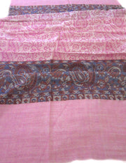 SEMI PASHMINA JACQUARD SHAWLS(100% Fine wool)