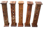 TOWER WOODEN INCENSE HOLDER BOX