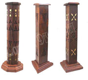 TOWER WOODEN INCENSE HOLDER BOX