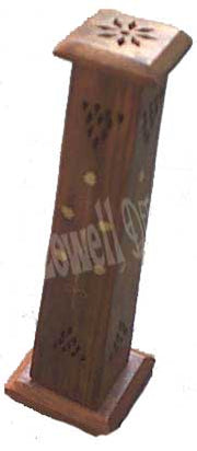 TOWER WOODEN INCENSE HOLDER BOX