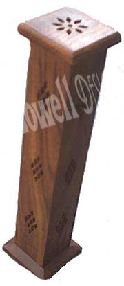 TOWER WOODEN INCENSE HOLDER BOX
