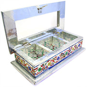 TRANSPARENT LID WOOD GIFT  BOX(9