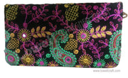EMBROIDERY LADIES BEADED CLUTCH PURSE