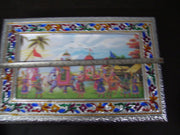 SILVER MEENAKARI DRY FRUIT BOX(10