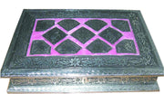 ANTIQUE SILVER DRY FRUIT BOX(9