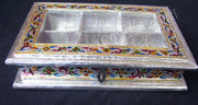 SILVER MEENAKARI DRY FRUIT BOX(12