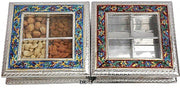 SILVER MEENAKARI DRY FRUIT BOX(10