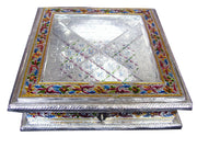 SILVER MEENAKARI DRY FRUIT BOX(10