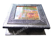 OXIDIZE PAINTING SQUARE DRY FRUIT BOX(7