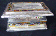 SMALL MEENAKARI DRY FRUIT BOX(6