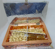 Silver Swastik Serveware with Lid DRY Fruit Box (9