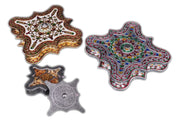 HANDICRAFT RANGOLI  DRY FRUIT BOX(8