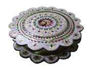 ROUND FLOWER SHAPE DRY FRUIT BOX(9
