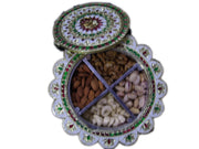 ROUND FLOWER SHAPE DRY FRUIT BOX(9