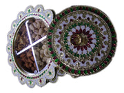 ROUND FLOWER SHAPE DRY FRUIT BOX(9