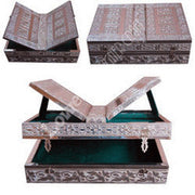 BOOK STAND WITH BOOK SHELF(12