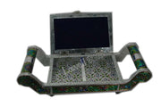 OXIDIZED TRAY MEENAKARI LID (9