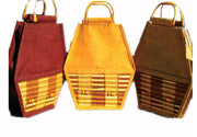 Jute Bamboo Mat Bags