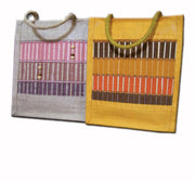 Jute Bamboo Mat Shopping Bags