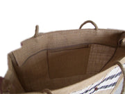 Bamboo mat jute tote bags