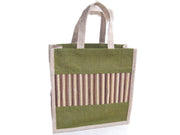 Jute Bamboo Mat Ladies Bag
