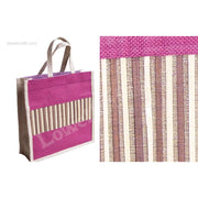 Ladies jute shopping Hand Bag
