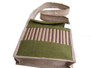 Recycle Bamboo mat jute bags
