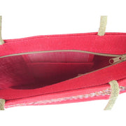 Bamboo Mat fabric Jute Bag