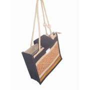 Jute Small Bamboo Mat Bag
