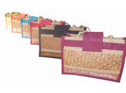 Jute Small Bamboo Mat Bag